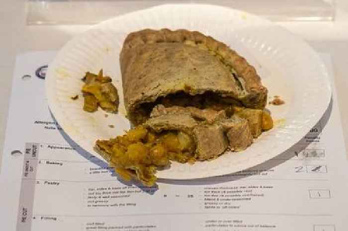 British Pie Awards crowns vegan cauliflower and onion bhaji pasty as the best