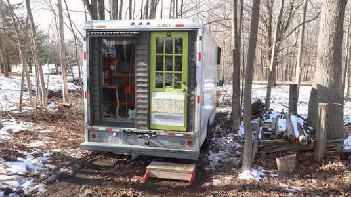 The Reuse Box Truck Is a Charming Home on Wheels Made Out of 