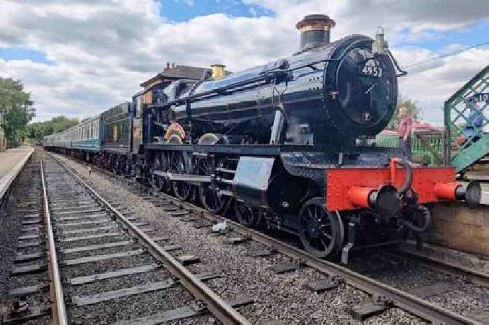 Historic steam locomotive makes first ever visit to Swanage Railway