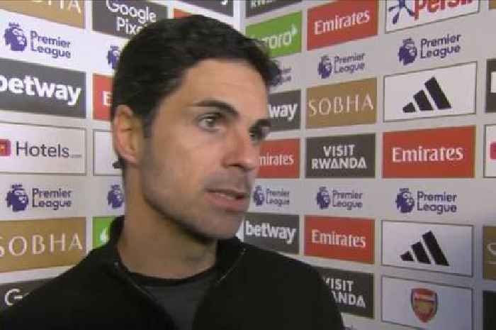 Arsenal boss Mikel Arteta pokes fun at Liverpool Premier League title race controversy