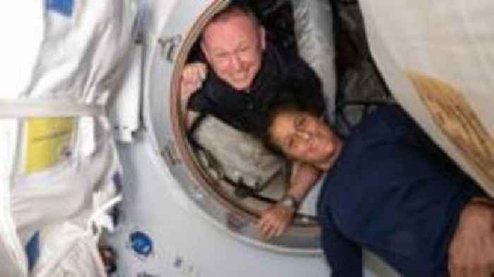 'Stranded astronauts' Butch and Suni set to begin journey home