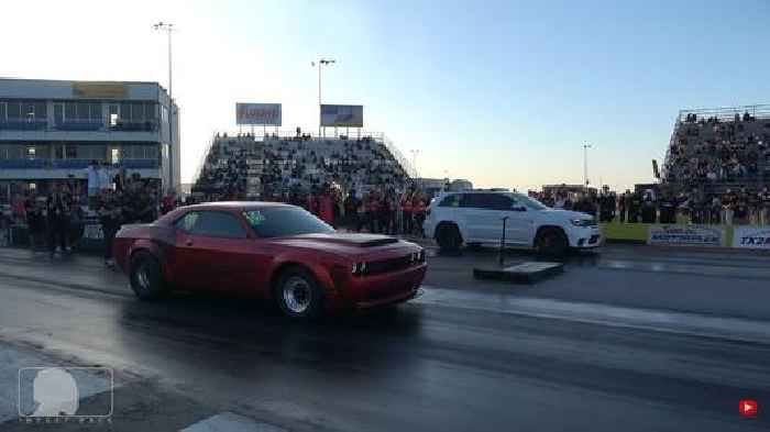 Dodge Demon Drags Hellcat, World Record Hawk, Wheelie Charger, It's a 7s Mopar Festival 