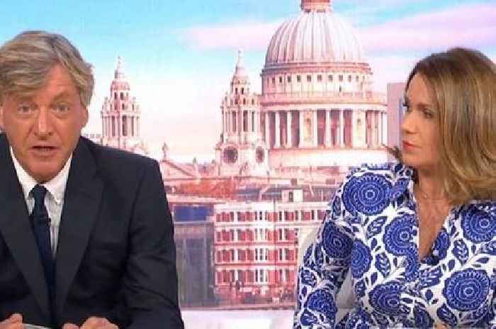 ITV Good Morning Britain's Richard Madeley told off by Susanna Reid as he makes cheeky remark