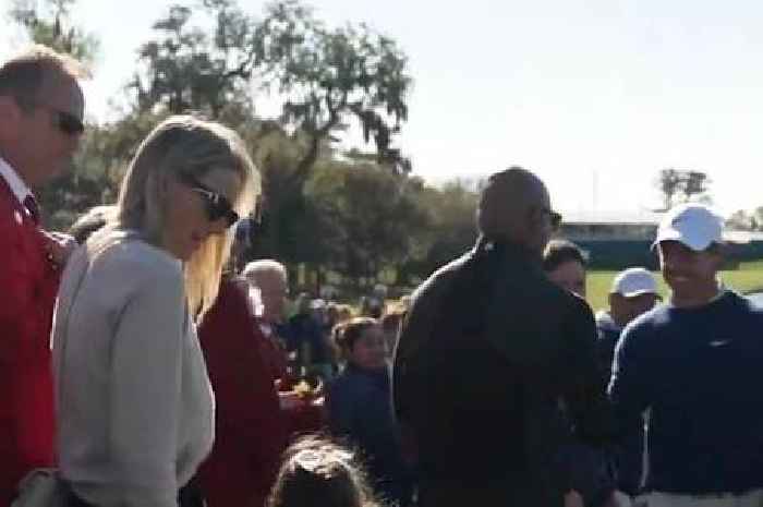 Moment between Rory McIlroy and wife Erica Stoll speaks volumes at Players Championship