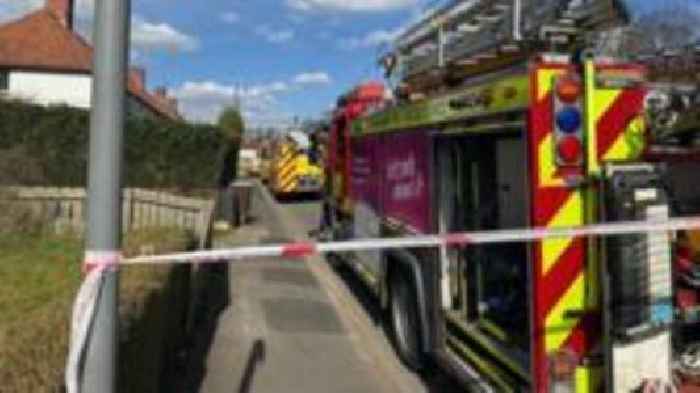 Homes evacuated and cordon in place over gas leak