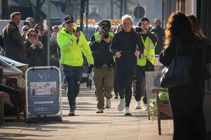 Jamie Laing Comic Relief route through Derbyshire as Radio 1 presenter heads to Matlock