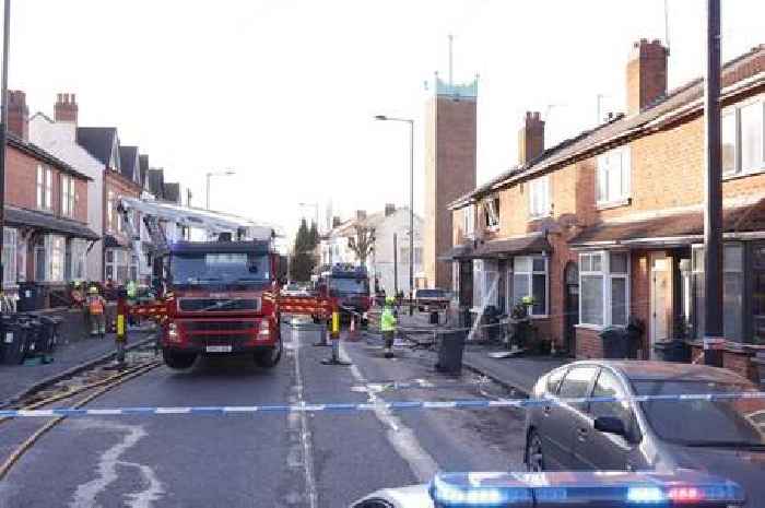 In pictures: Fierce Sparkhill fire blows windows out of home