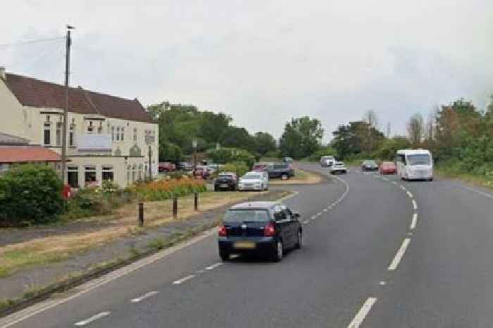Live: Somerset A-road blocked by crash near restaurant
