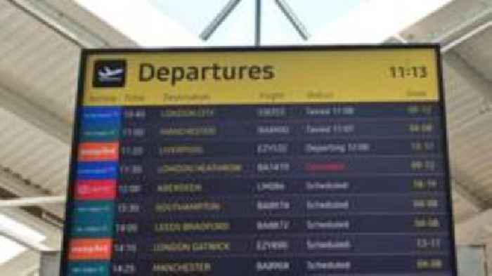 Flight disruption in NI to continue 'into weekend'