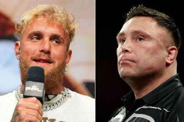 Jake Paul accepts Gerwyn Price boxing match with bold reply after 'one punch' fight jibe