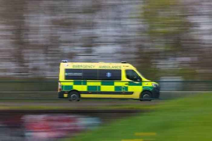 Two people trapped as car flips in Tavistock crash
