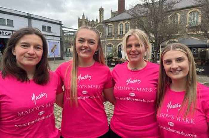 The rugby women running for tragic Bristol team-mate Maddy