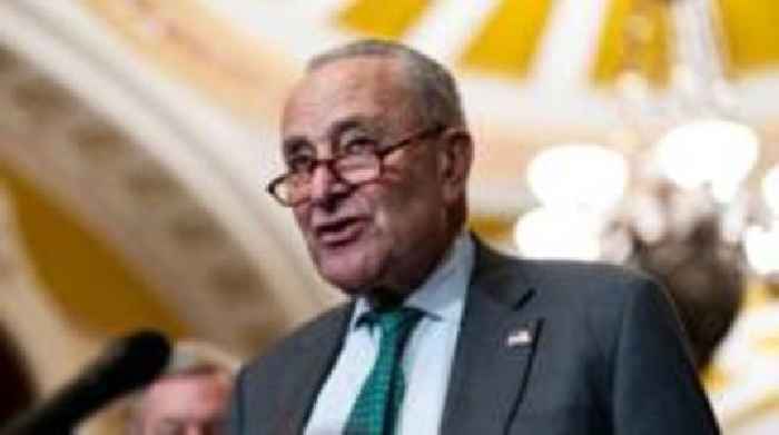 Chuck Schumer says he is not stepping down, as he faces growing Democratic anger