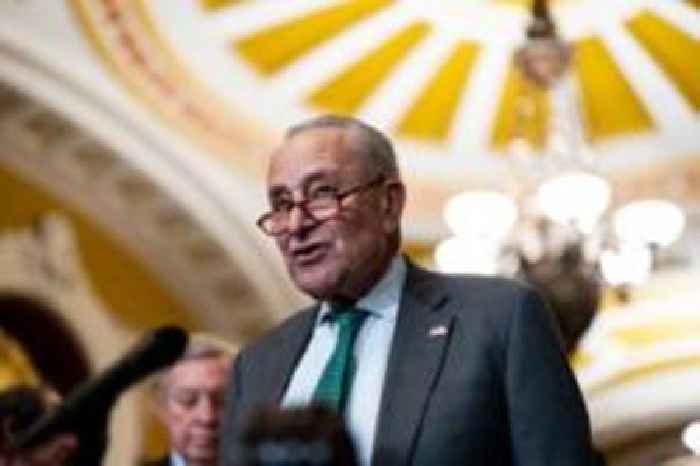 Senate top Democrat Chuck Schumer says he is not stepping down