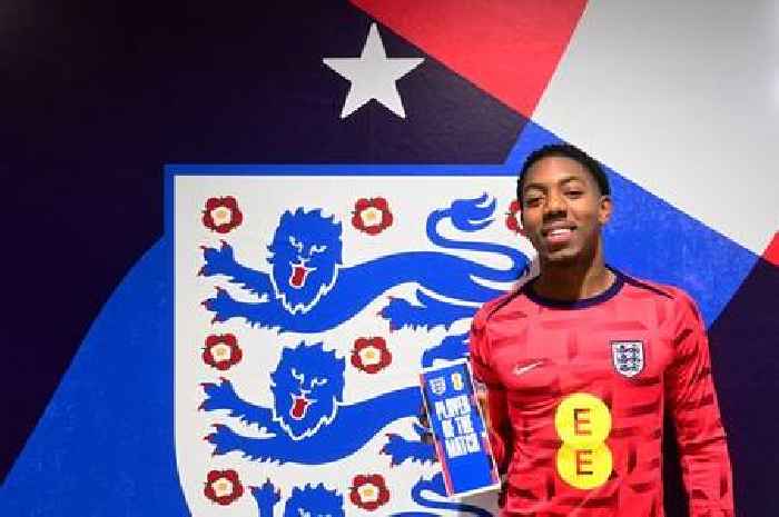 Myles Lewis-Skelly's three-word reaction speaks volumes after dream England debut