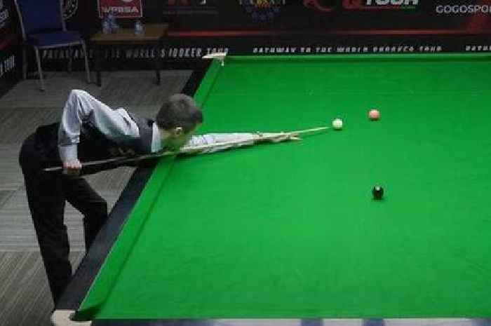 Snooker sensation, 14, set to break record and join Ronnie O’Sullivan and Co