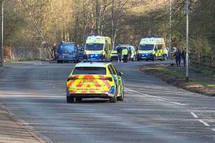 Live updates as crash shuts Kidsgrove Bank with police and paramedics at scene