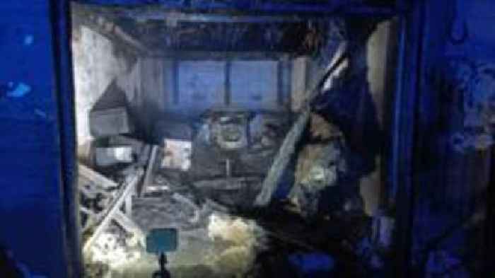 Tumble dryer fire spreads through home and next door garage