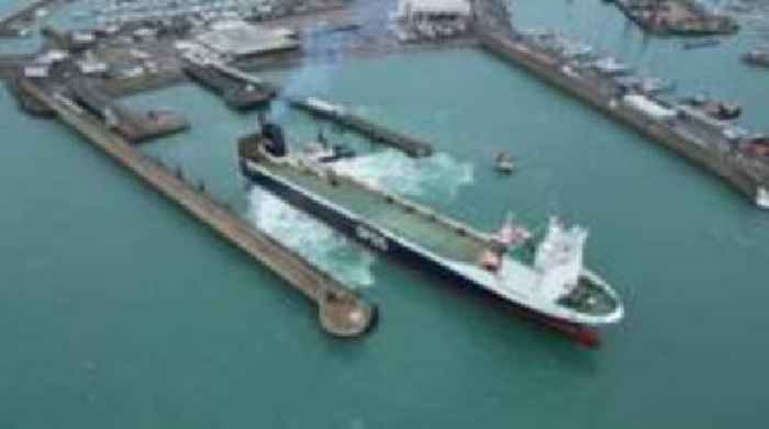 Ferry firm's first scheduled sailing cancelled