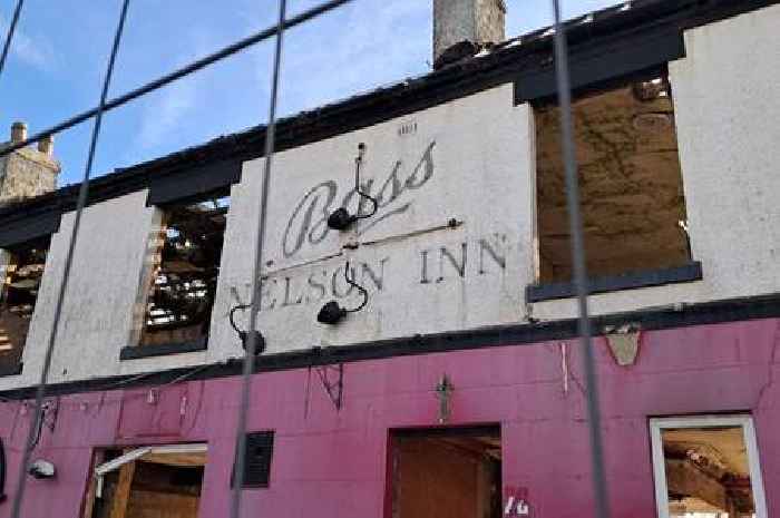 Skeleton of former Derbyshire pub set to be bulldozed for flats