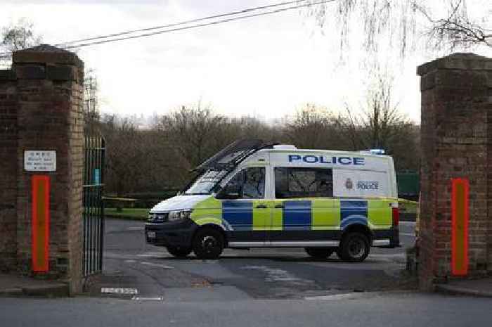 Police lock down park after shocking discovery of 