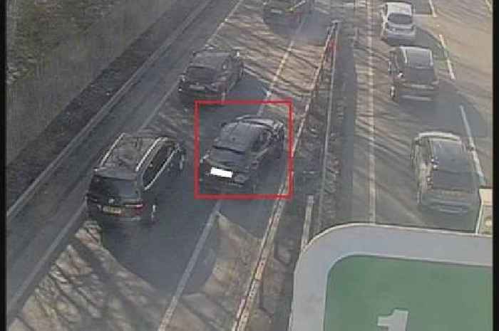 Queues as two lanes closed on A13 Thurrock due to car blocking the road