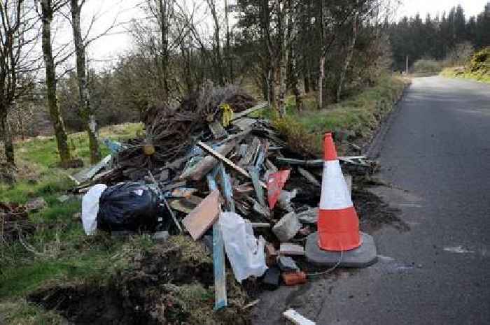 Furious councillor slams culprits responsible for fly-tipping at Paisley beauty spot