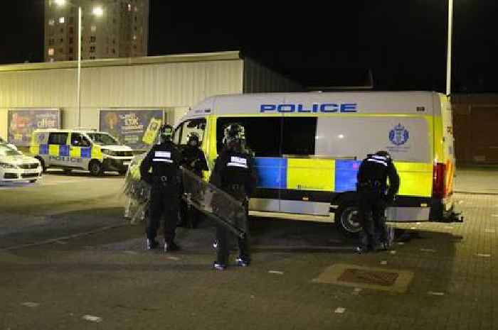 Man arrested after riot police race to Johnstone incident
