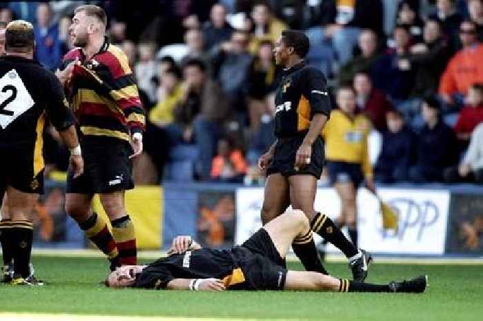 England captain winked at Wales legend as he was sent off pitch for smashing him
