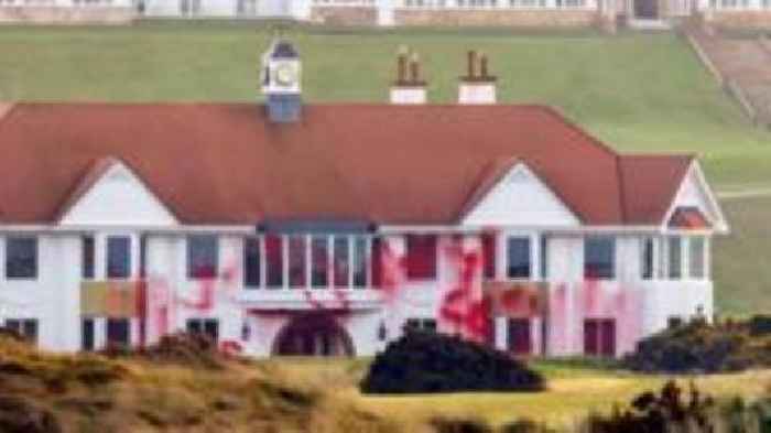 Two more arrested over Trump Turnberry vandalism