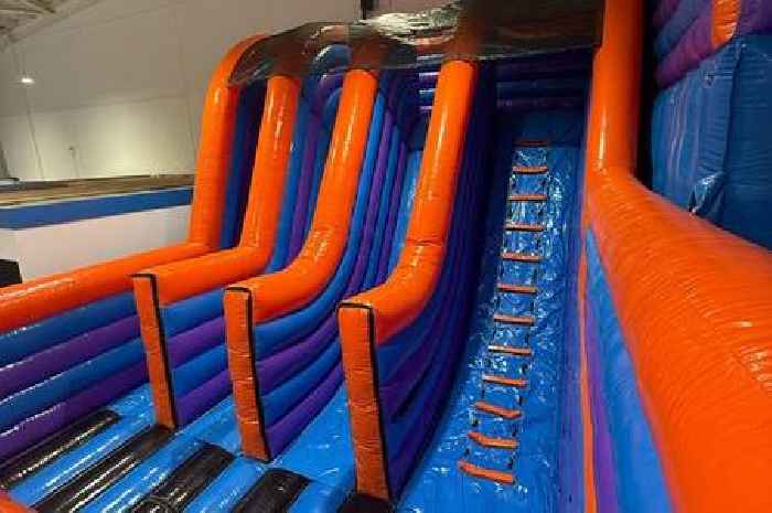 A look inside Hull's massive new inflatable fun centre as it prepares to open