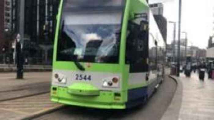 Tram disruption as engineering work gets under way