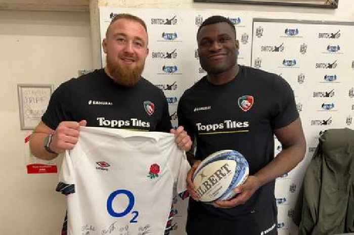 England rugby star Joe Heyes heaps praise on charity and says 'I wish I had something like this'