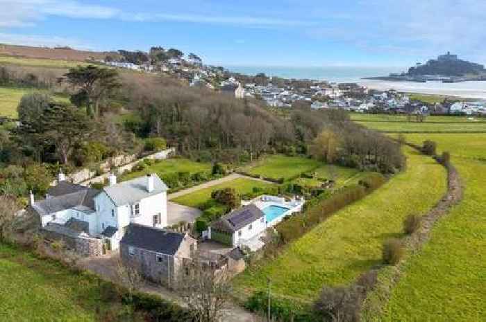 AD FEATURE: Detached historic house has a direct view of St Michael’s Mount