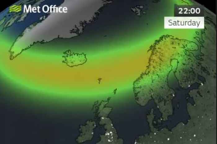 Met Office maps show where people may see Northern Lights in the UK tonight