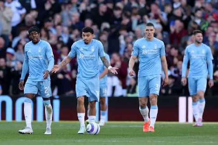 What Morato was caught doing in defeat as injury-hit Nottingham Forest face sprint for the line