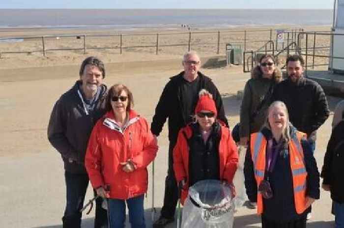‘Plastic in the sand for years to come’: Lincolnshire beach cleaners fear damage from ship crash