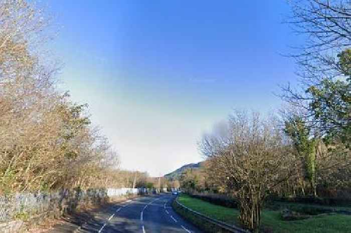 Person left in hospital after two-car crash