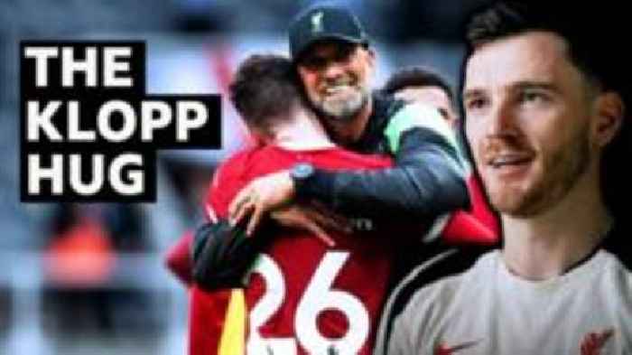 'Like a dad hugging his son' - Alisson & Robertson on Klopp