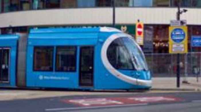 Trams cancelled after overhead line damage