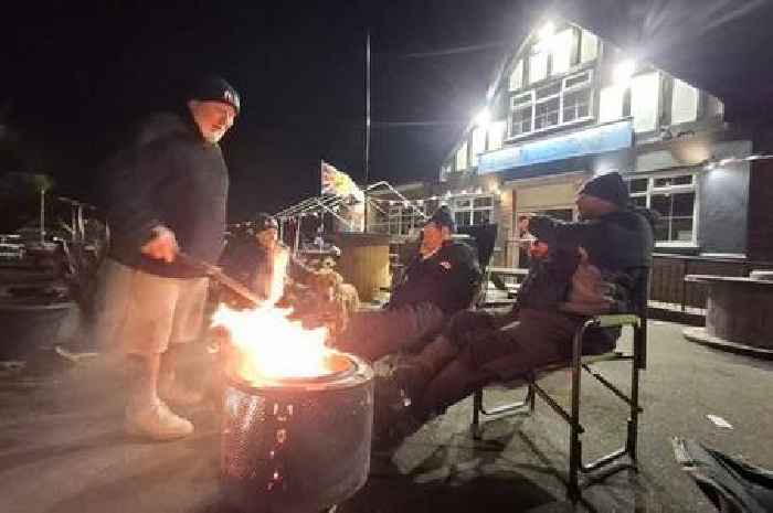 Immingham veterans 'sleep rough' in Bluestone Inn car park for third year in a row