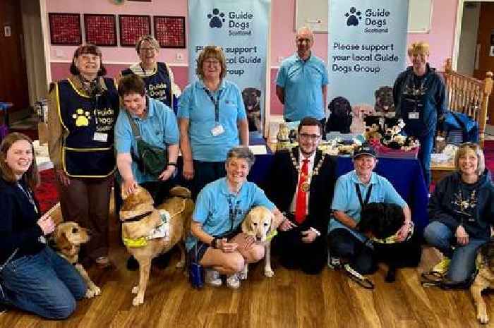 Guide Dogs’ North Lanarkshire Fundraising Group holds coffee morning in Airdrie Bowling Club