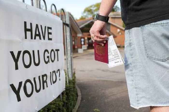 When is the deadline to apply for a free voter ID before the 2025 local elections?