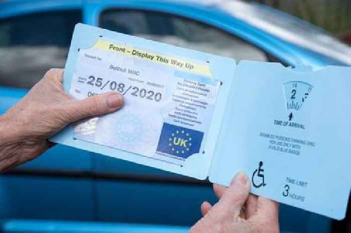 New Blue Badge update for people making a new claim or due to renew