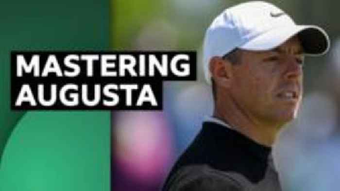 Watch: Best of McIlroy's practice round at Augusta