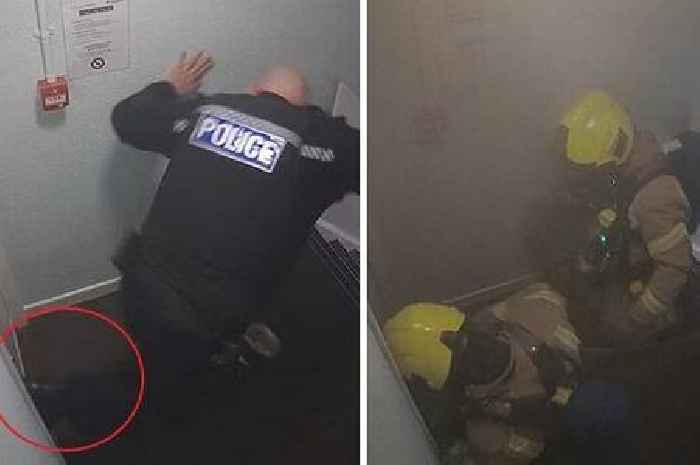 'Absolutely selfless' hero police officer ran into burning building in Sneinton