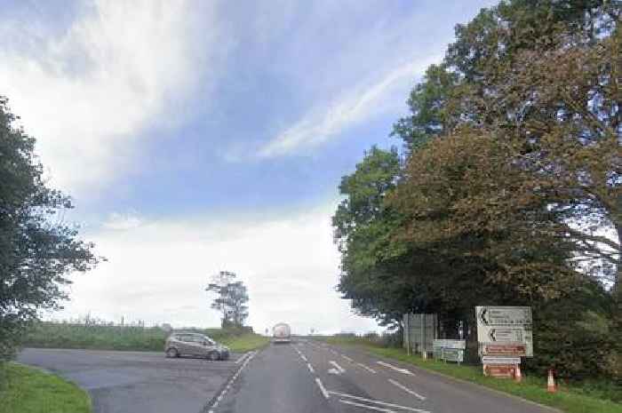 Biker badly injured in crash as police hunt hit-and-run A390 driver
