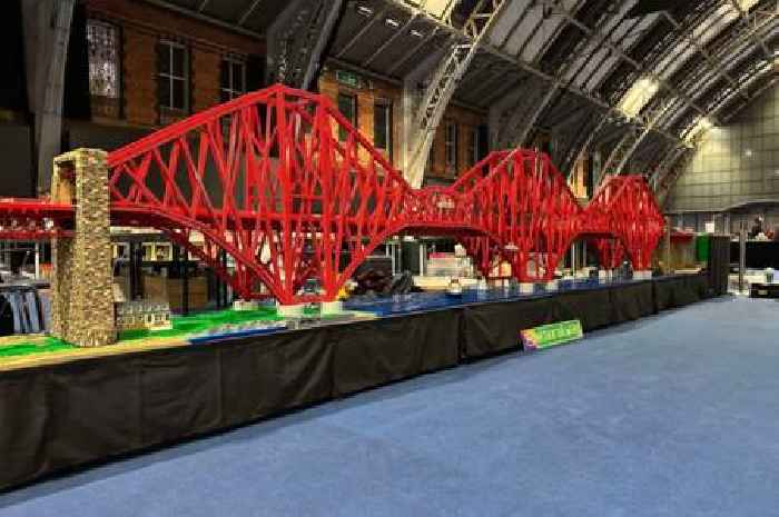 Massive 100,000-brick Lego model of Forth Bridge coming to Edinburgh for the first time