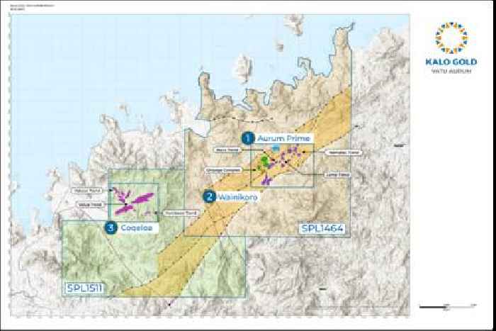 Kalo Gold Renews SPL 1511, Reclassifies Coqeloa as High-Priority Vertically Preserved Epithermal Gold Target at Vatu Aurum Project, Fiji