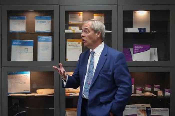 Home working 'gone' if Reform win Nottinghamshire council election, says Farage